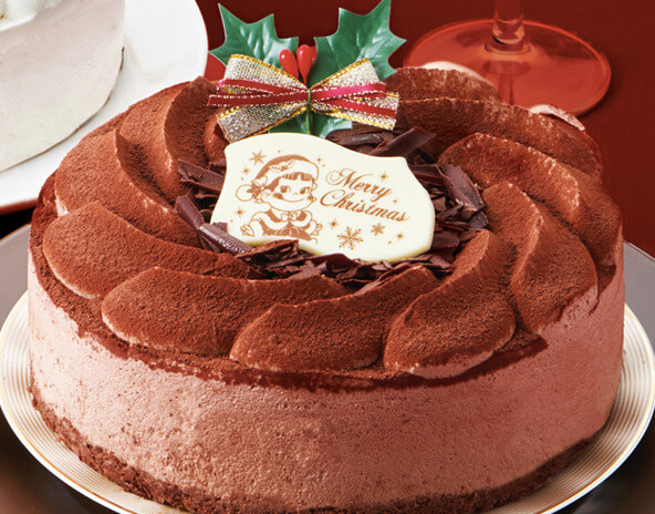 クリスマスホワイト生ケーキ